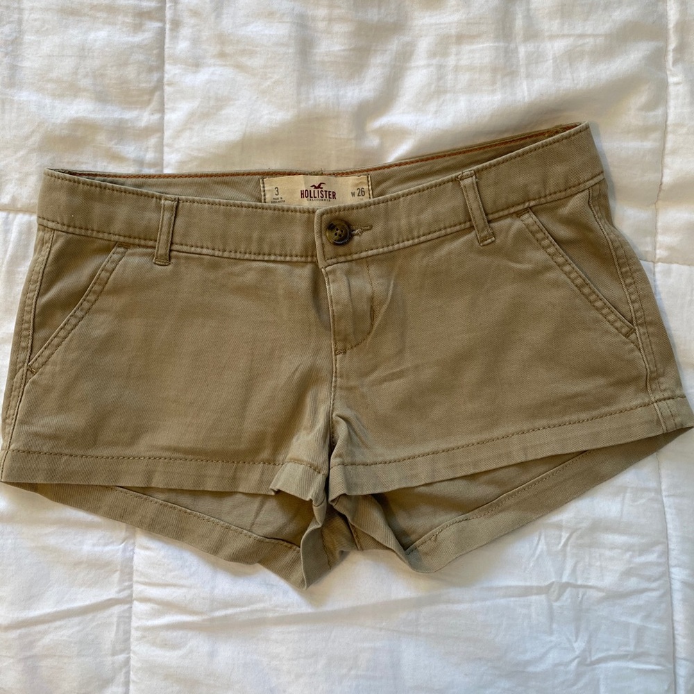 Hollister Khaki Shorts